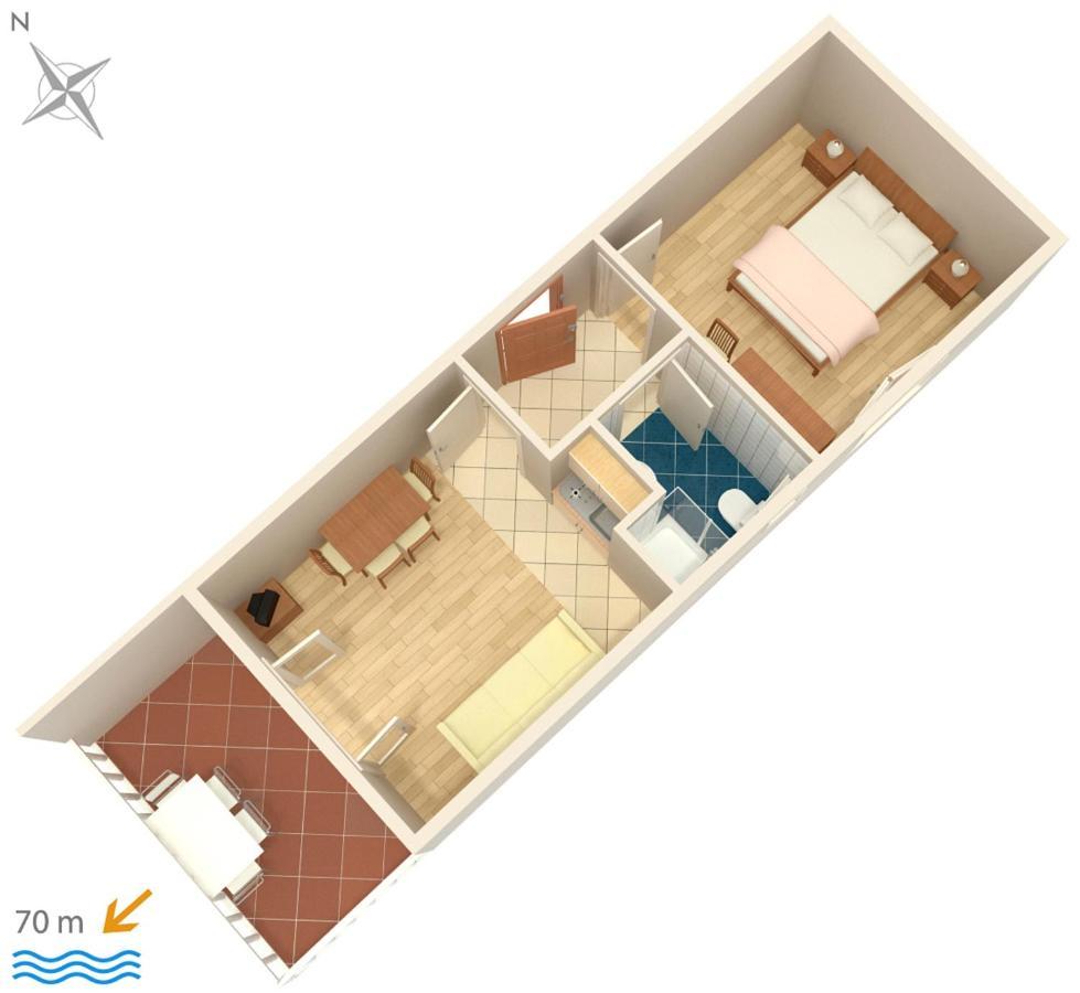 Apartments And Rooms By The Sea Cove Soline, Dugi Otok - 448 Veli Rat Exteriér fotografie
